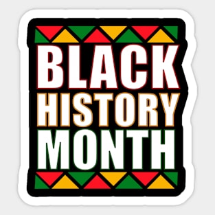 Black History Month Sticker